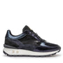 DAMES SPORTIEVE VETERSCHO-Blauw leer