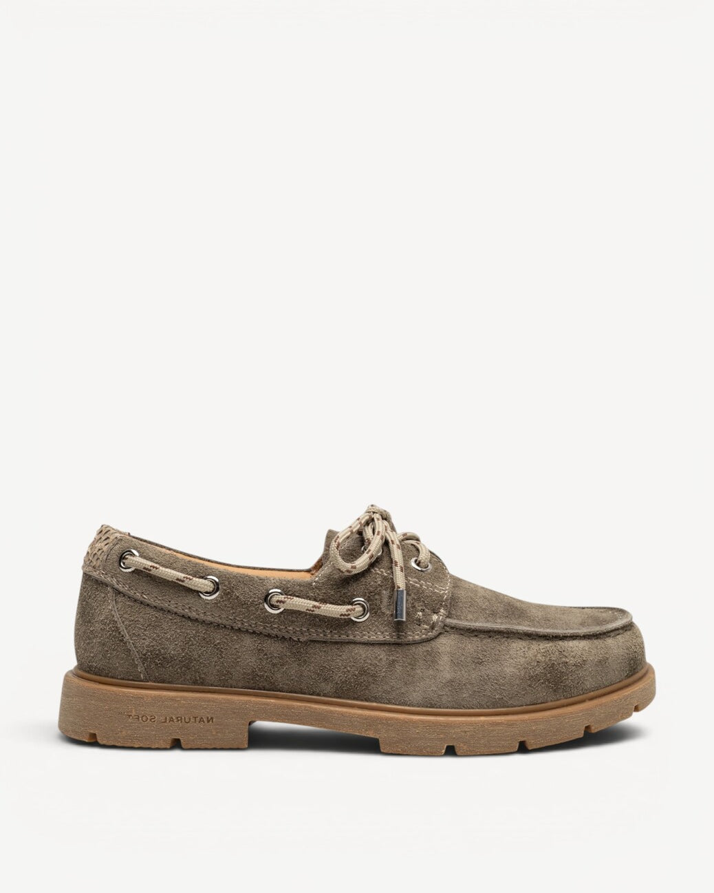 DAMES SPORTIEVE VETERSCHO-Groen suède/nubuck