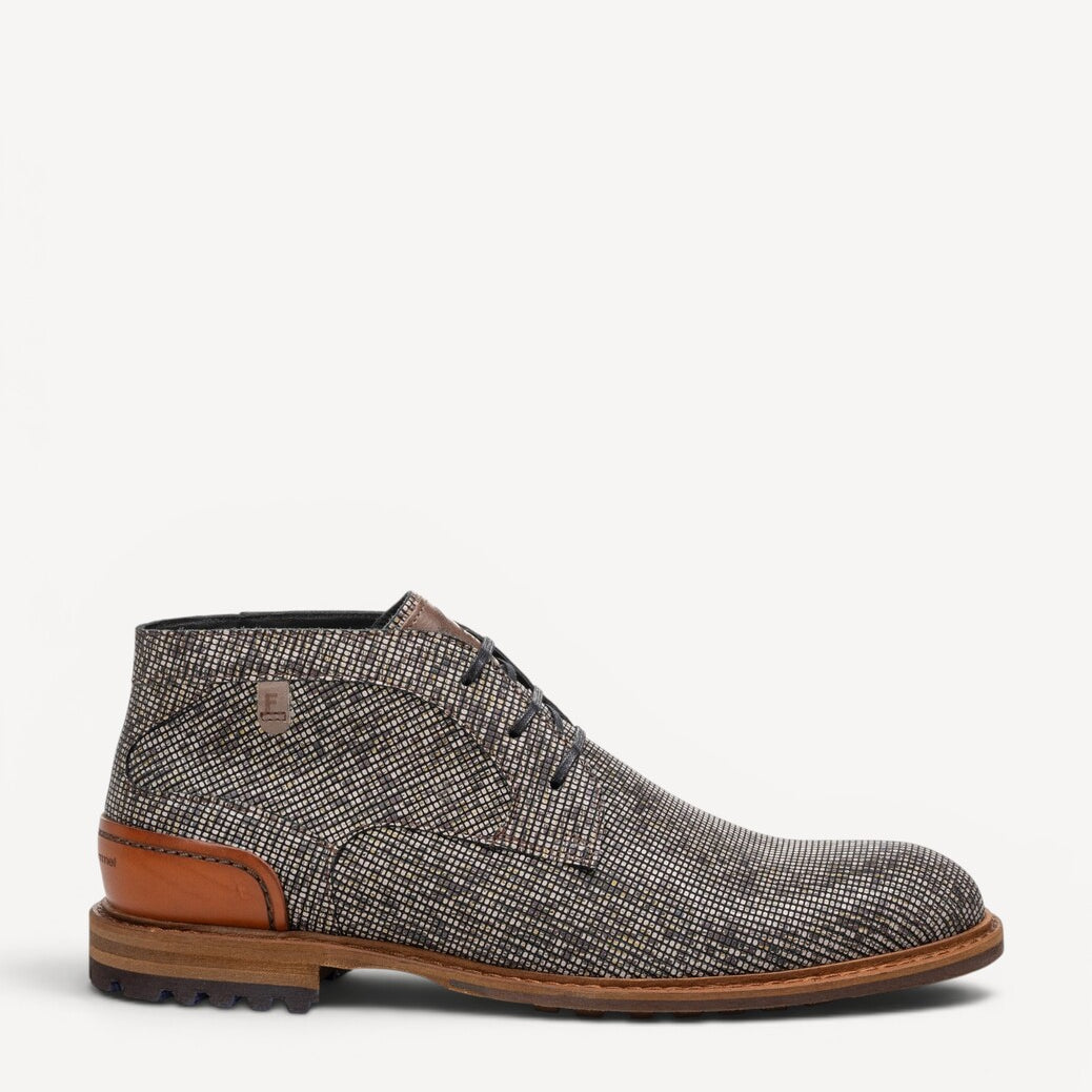 Heren boots-Bruin leer
