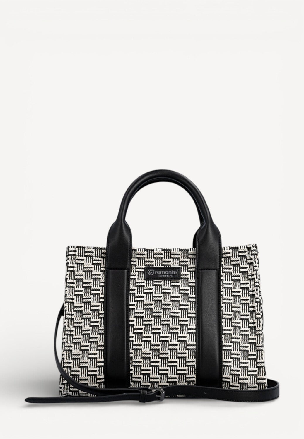 Handtassen-Zwart combi kleur