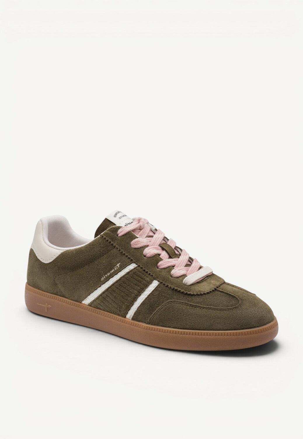 DAMES SPORTIEVE VETERSCHO-Groen suède/nubuck