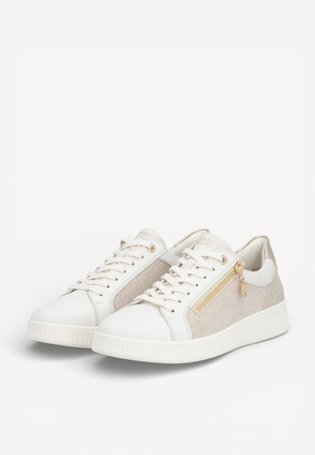 DAMES SPORTIEVE VETERSCHO-Wit leer