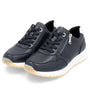 DAMES SPORTIEVE VETERSCHO-Blauw leer