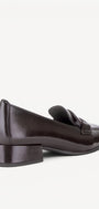 DAMES INSTAPSCHOENEN-Bruin lak