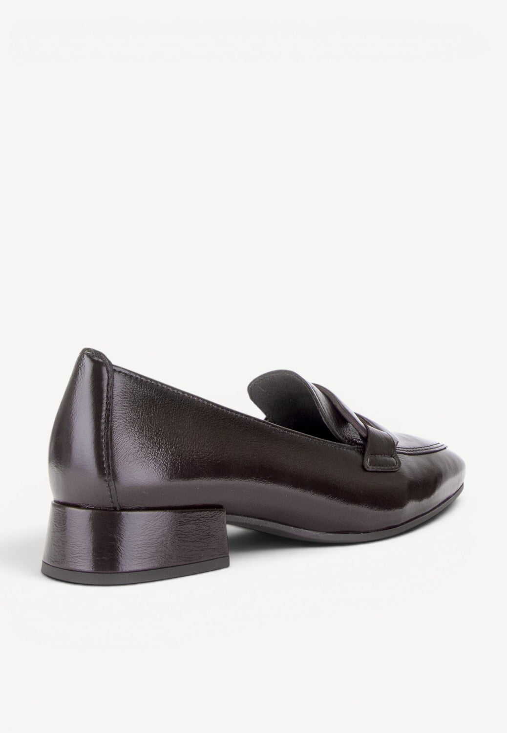 DAMES INSTAPSCHOENEN-Bruin lak