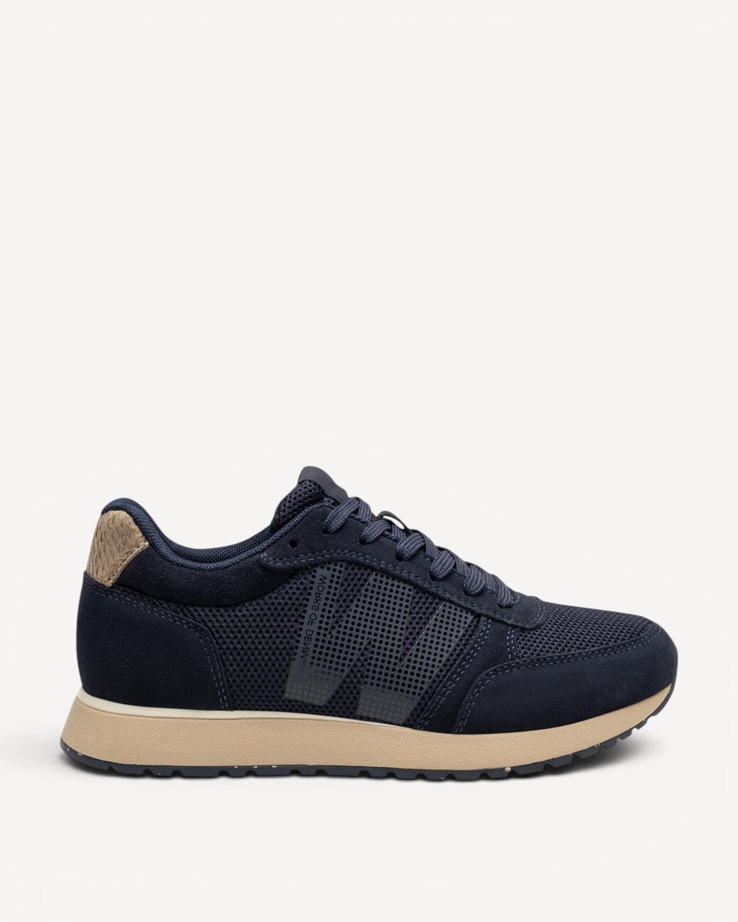 DAMES SPORTIEVE VETERSCHO-Blauw suède/nubuck