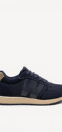 DAMES SPORTIEVE VETERSCHO-Blauw suède/nubuck