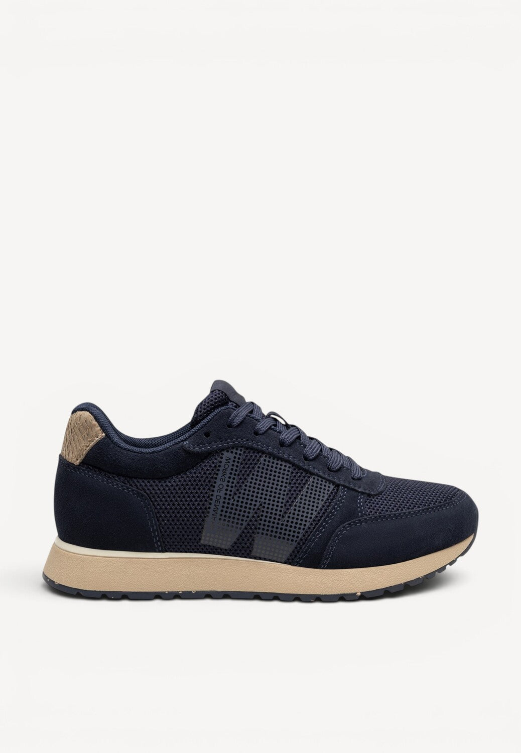 DAMES SPORTIEVE VETERSCHO-Blauw suède/nubuck