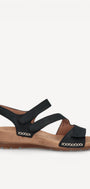 DAMES OPEN SCHOENEN-Blauw suède/nubuck