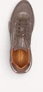 Heren veterschoenen-Beige suède/nubuck