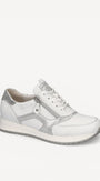 DAMES SPORTIEVE VETERSCHO-Wit leer