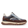 Heren veterschoenen-Bruin combi kleur