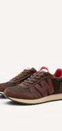 DAMES SPORTIEVE VETERSCHO-Bruin combi kleur