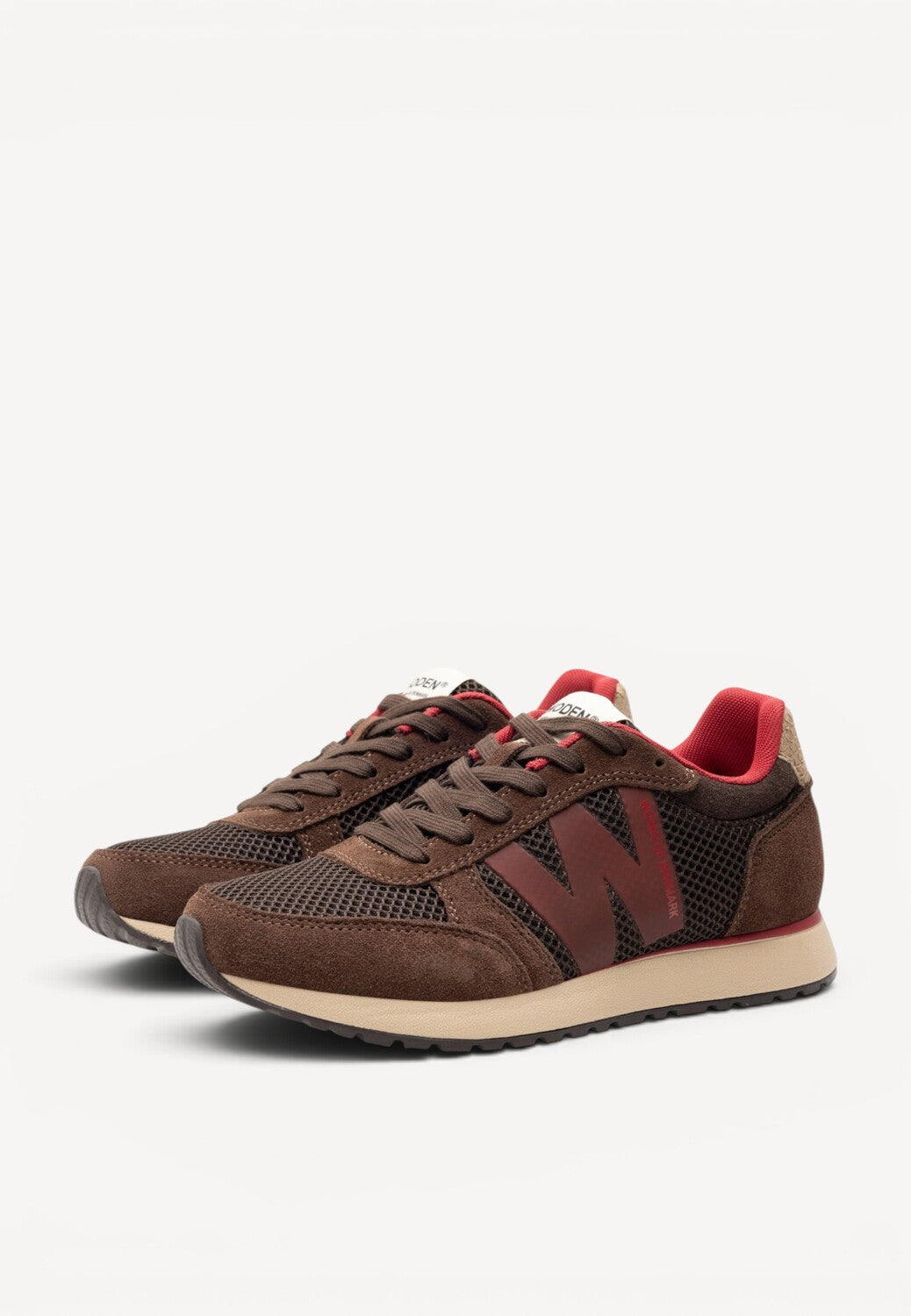 DAMES SPORTIEVE VETERSCHO-Bruin combi kleur