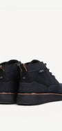 Heren boots-Blauw suède/nubuck