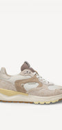 DAMES SPORTIEVE VETERSCHO-Beige combi kleur