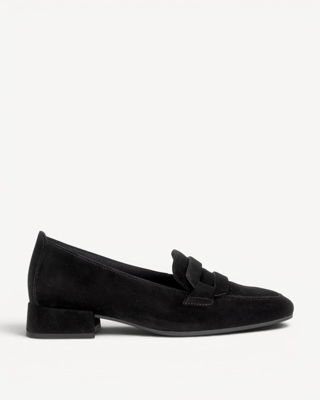 DAMES INSTAPSCHOENEN-Zwart suède