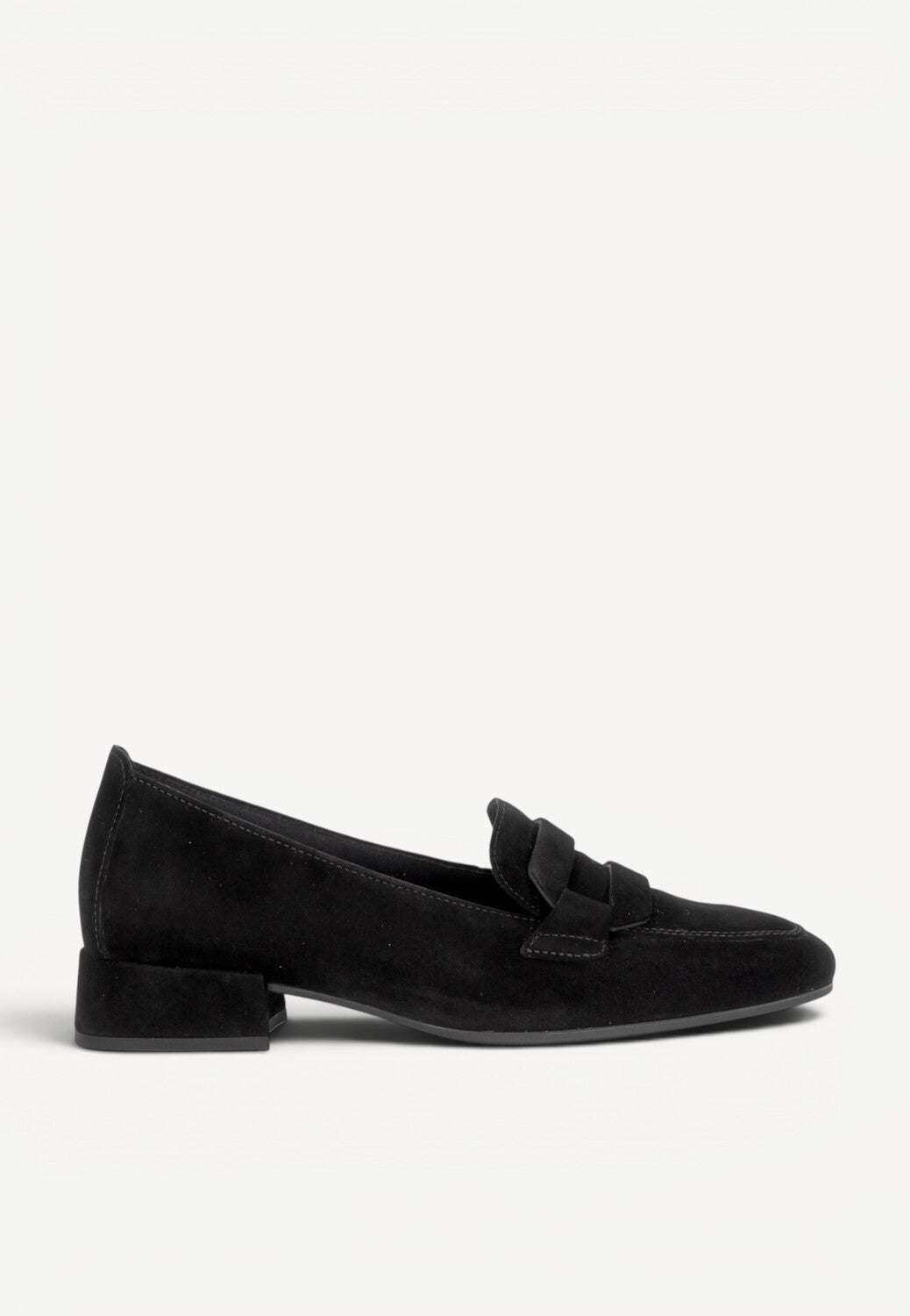 DAMES INSTAPSCHOENEN-Zwart suède
