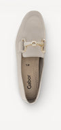 DAMES INSTAPSCHOENEN-Beige suède/nubuck