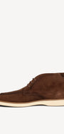 Heren boots-Bruin suède