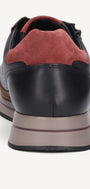 Heren veterschoenen-Groen combi kleur