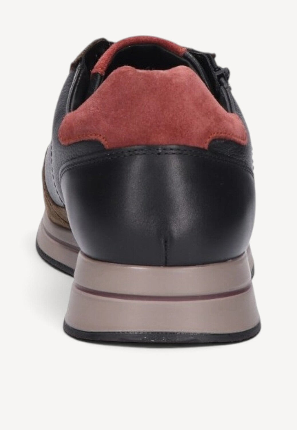 Heren veterschoenen-Groen combi kleur