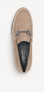 DAMES INSTAPSCHOENEN-Beige suède/nubuck