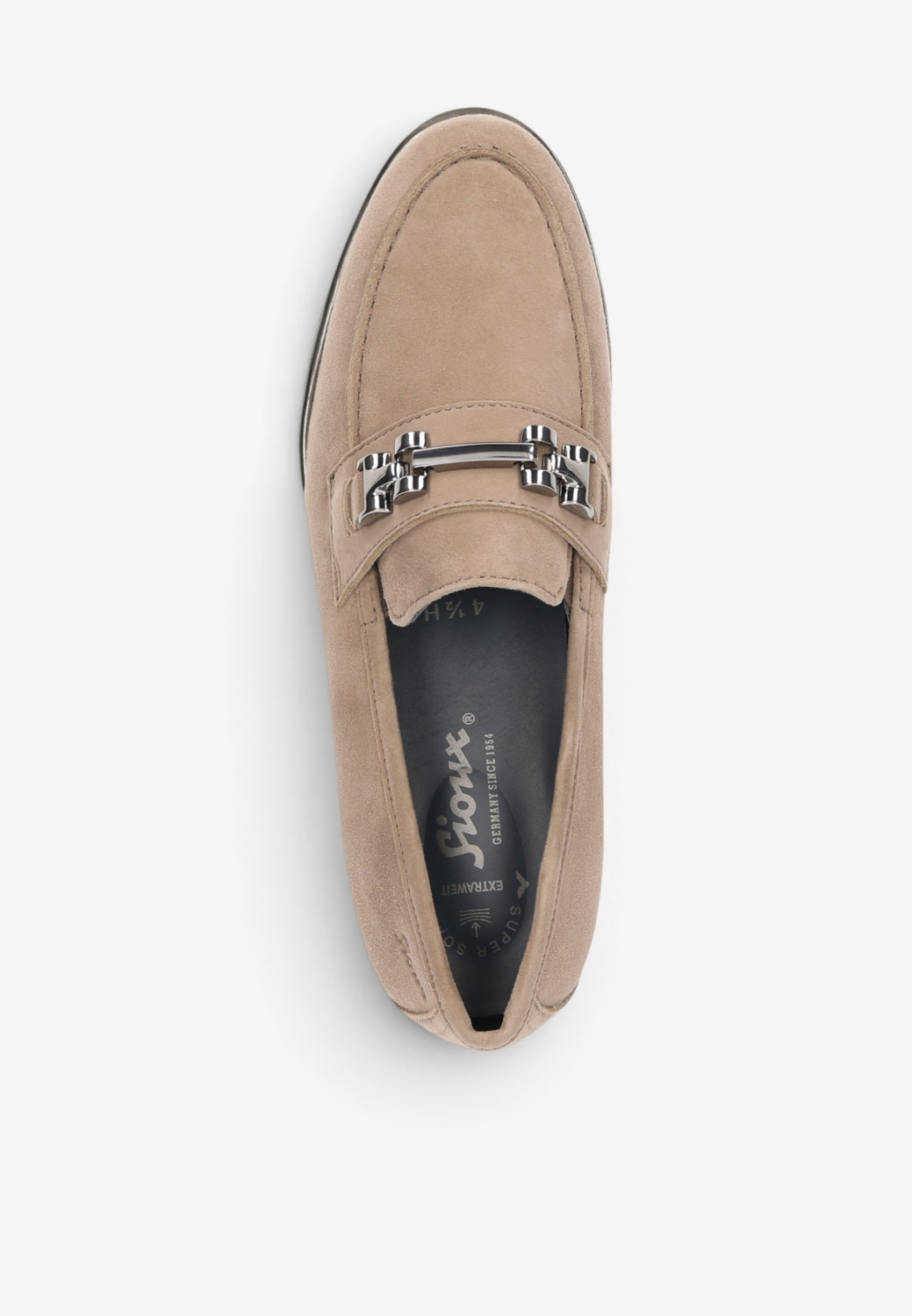 DAMES INSTAPSCHOENEN-Beige suède/nubuck