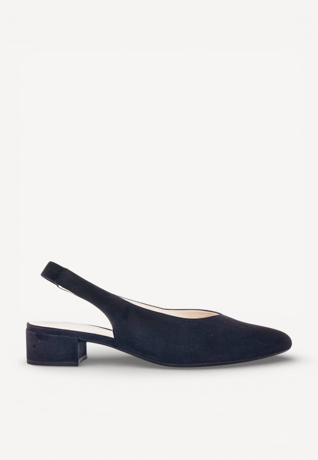 MUIL +SLINGBACK-Blauw suède/nubuck