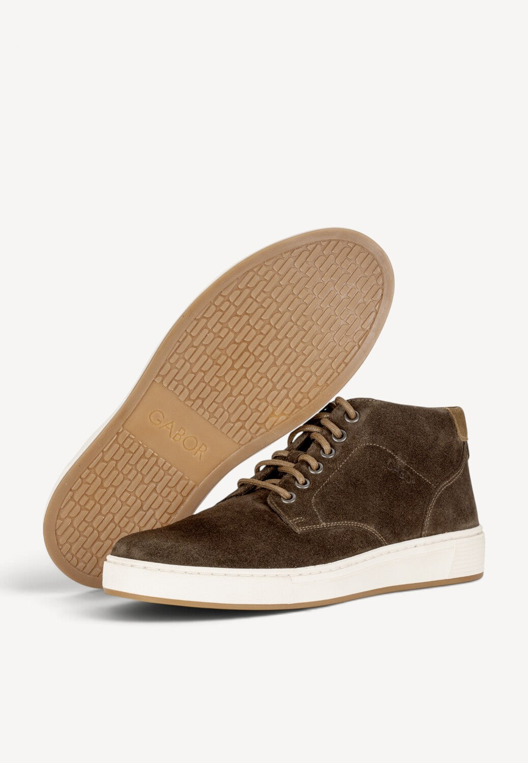 Heren boots-Bruin suède
