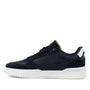 Heren veterschoenen-Blauw suède/nubuck
