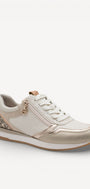 DAMES SPORTIEVE VETERSCHO-Beige leer