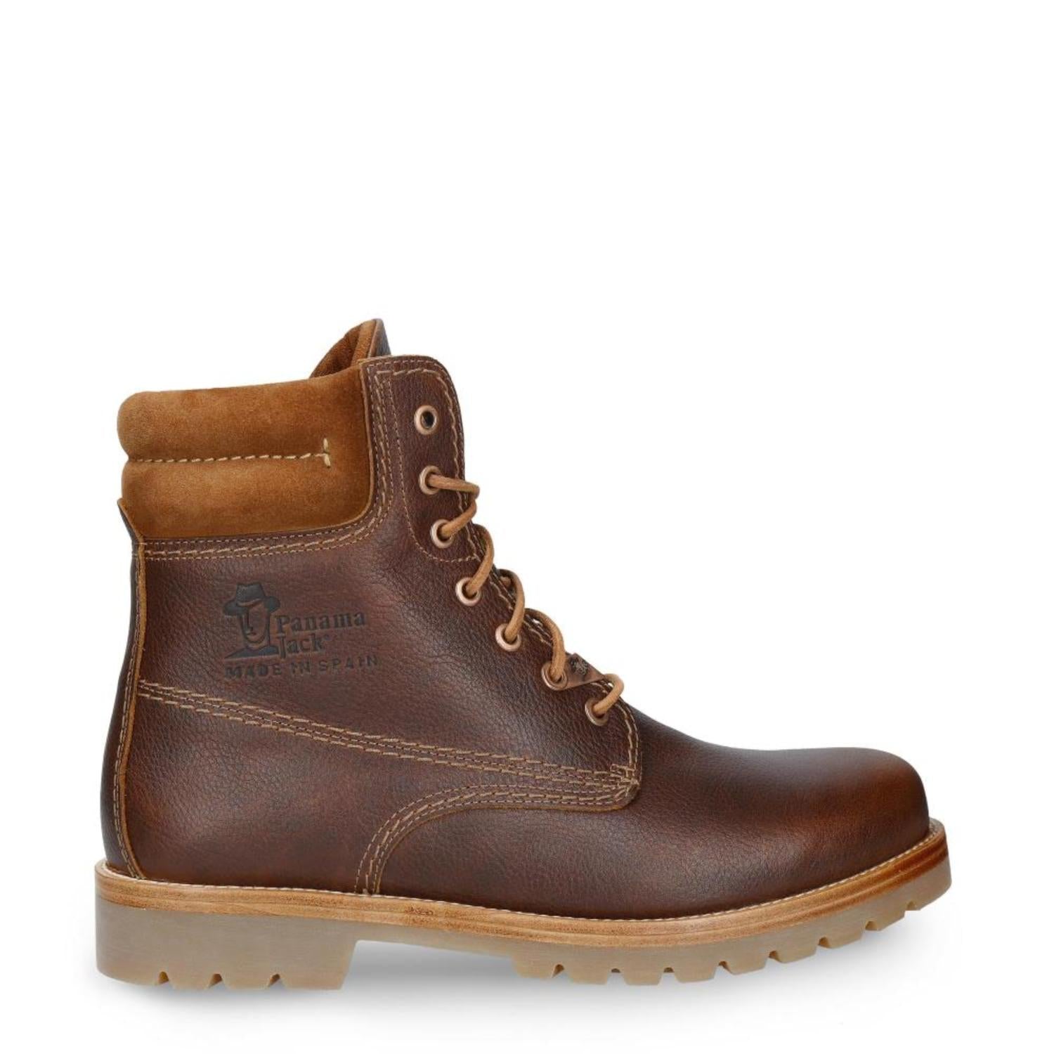 Heren boots-Bruin leer