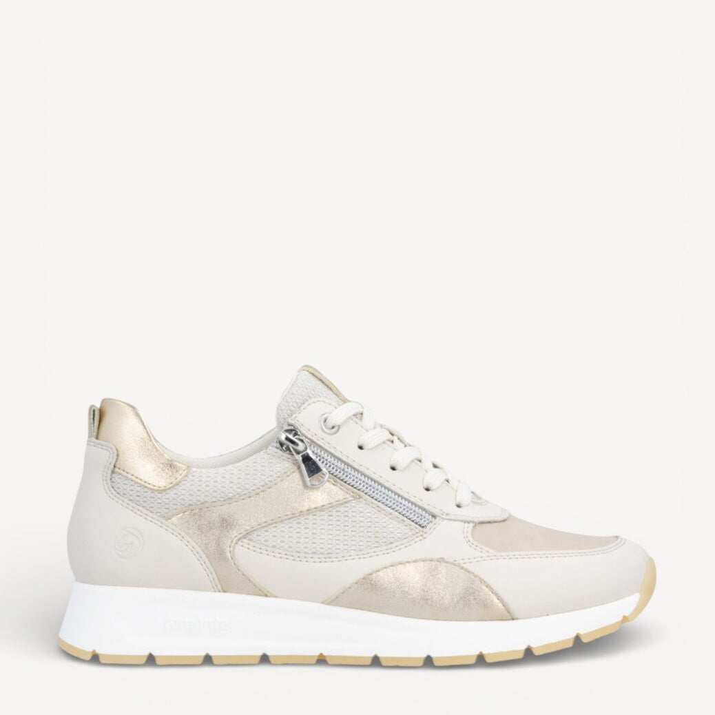 DAMES SPORTIEVE VETERSCHO-Beige leer