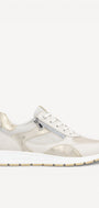DAMES SPORTIEVE VETERSCHO-Beige leer