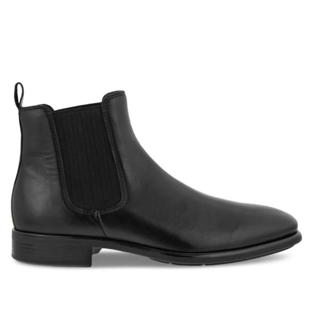 Heren boots-Zwart leer