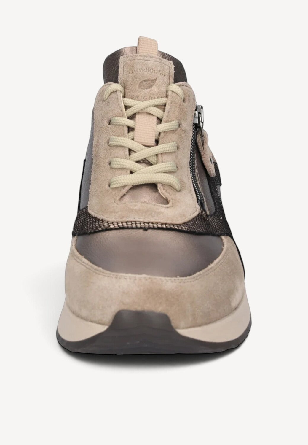 DAMES SPORTIEVE VETERSCHO-Beige suède/nubuck