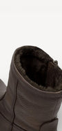 Heren boots-Bruin leer