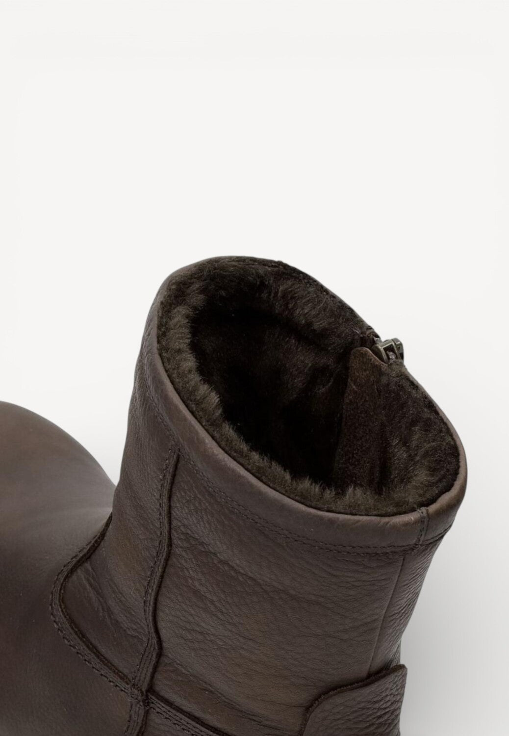 Heren boots-Bruin leer