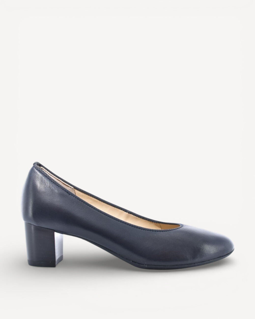 BALLERINAS + PUMPS-Blauw leer
