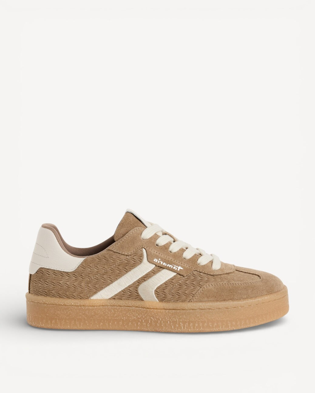 DAMES SPORTIEVE VETERSCHO-Beige suède/nubuck