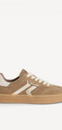 DAMES SPORTIEVE VETERSCHO-Beige suède/nubuck