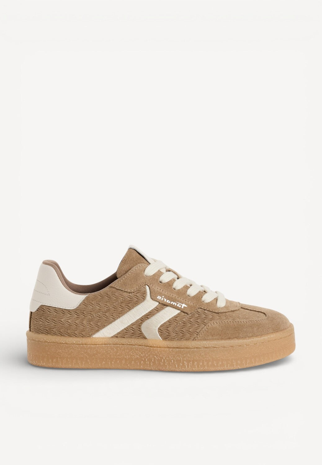 DAMES SPORTIEVE VETERSCHO-Beige suède/nubuck