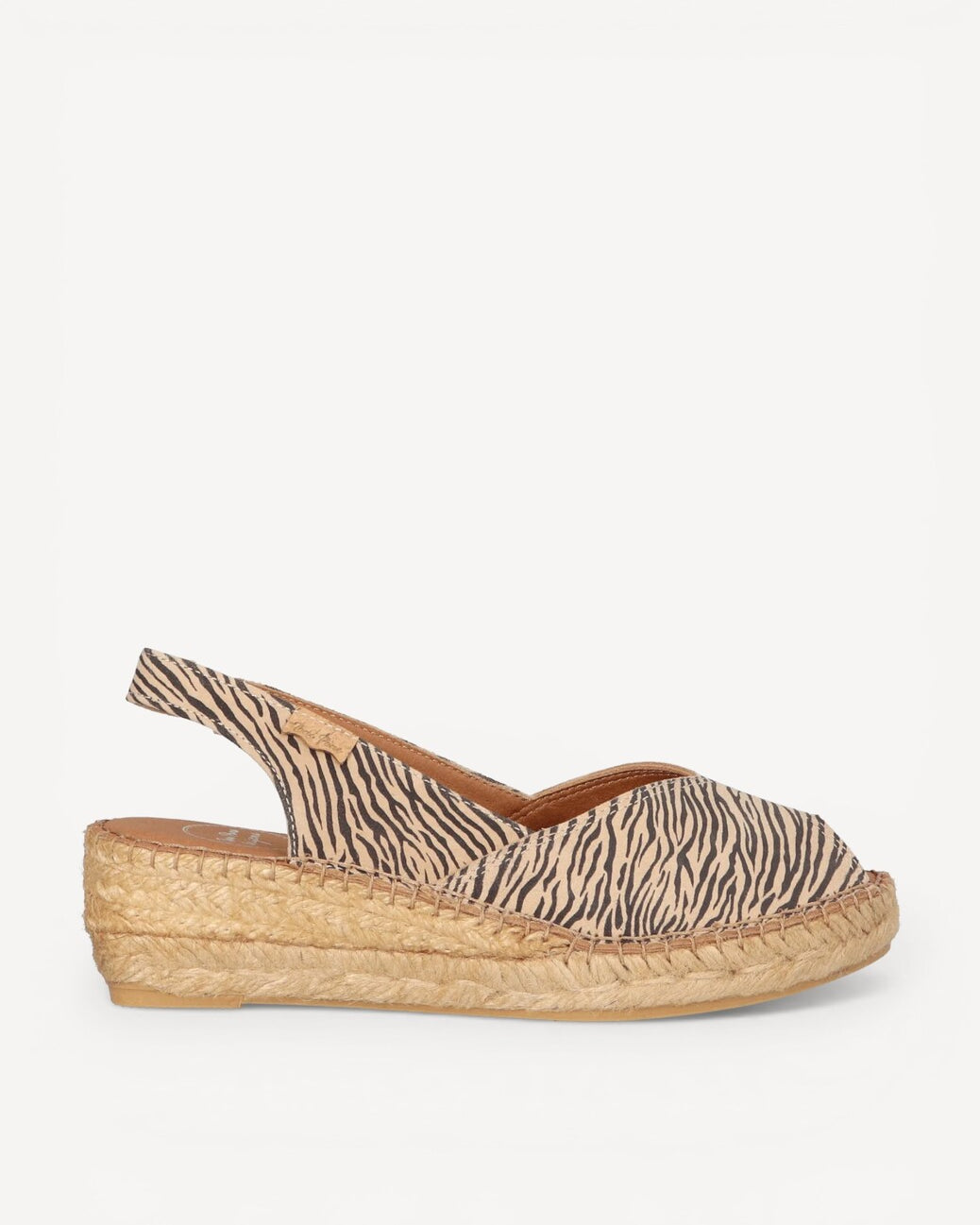 DAMES OPEN SCHOENEN-Beige combi kleur