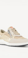 DAMES SPORTIEVE VETERSCHO-Beige suède/nubuck
