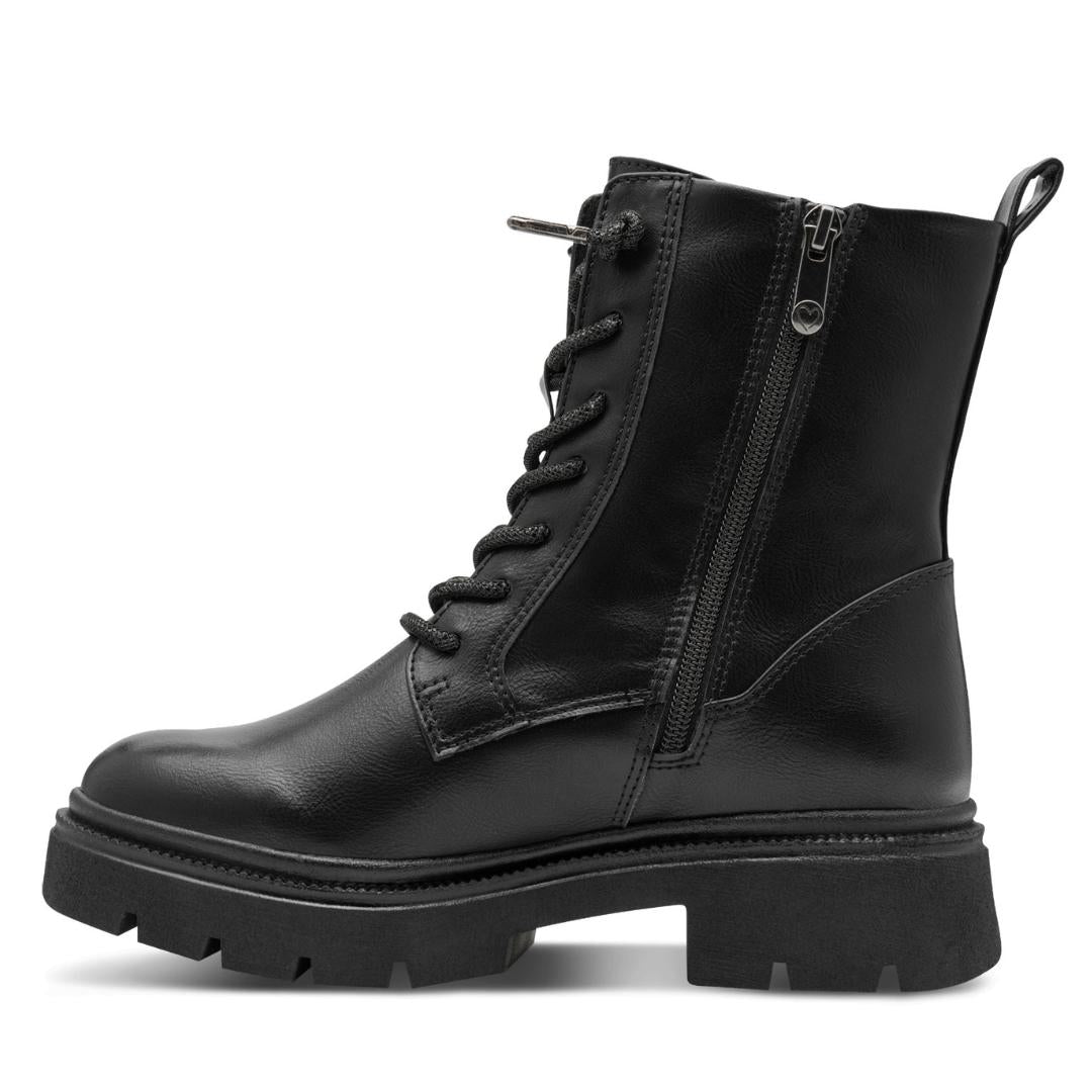 DAMES BOOTS+KORT LAARS-Zwart diversen