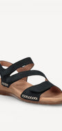 DAMES OPEN SCHOENEN-Blauw suède/nubuck