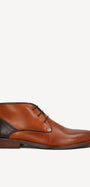 Heren boots-Bruin leer