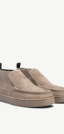 Heren boots-Beige suède/nubuck