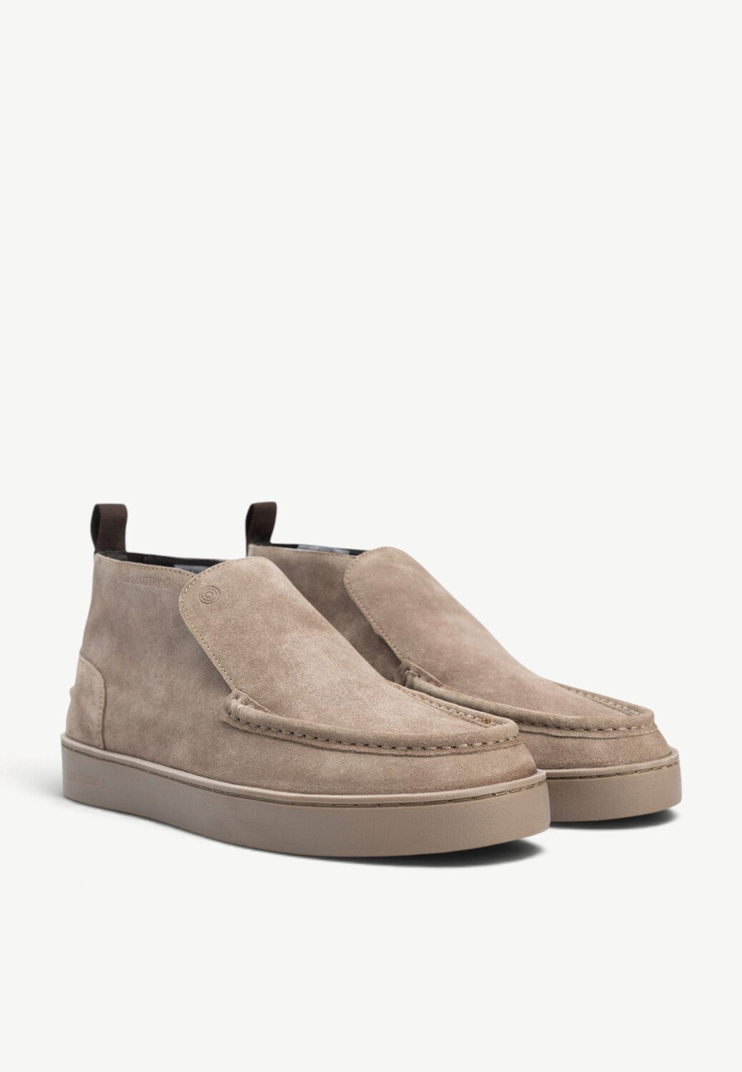 Heren boots-Beige suède/nubuck